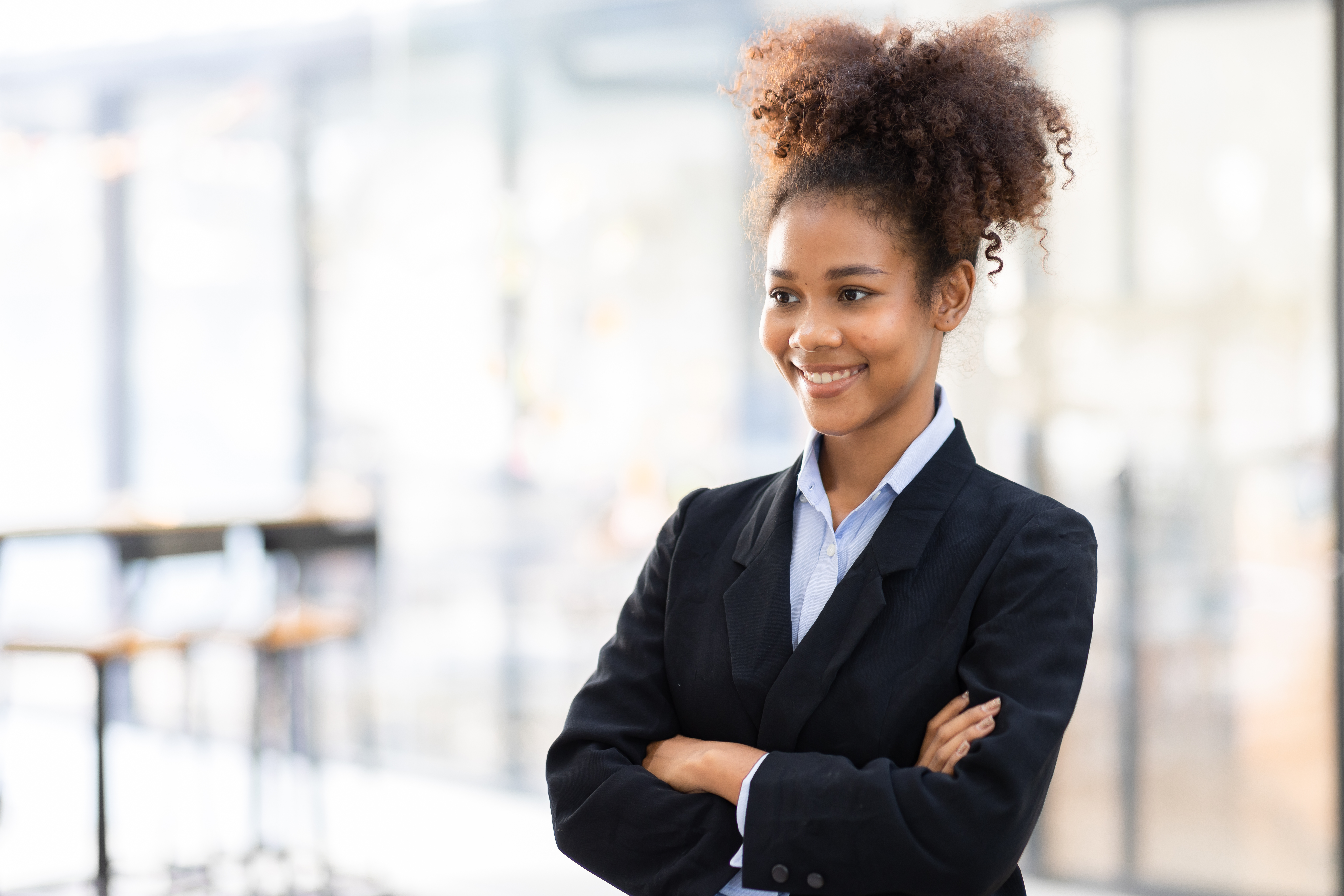 Young sales professional with an entrepreneurial mindset